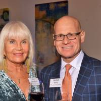 Mia Ahoinniemi and Reuben Rashty.